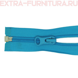 Молния Спираль разъемная дл. 75см, Т5, цв.274 голубая бирюза LOGO