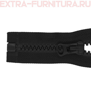 Молния Трактор Т8 1 замок 120см, цв. 322 черный, LOGO