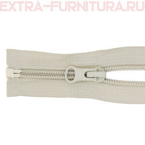 Молния Спираль разъемная дл. 60см, Т5, цв.310 св.серый LOGO