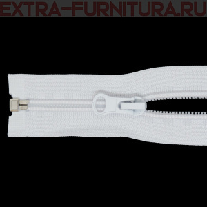 Молния Спираль разъемная дл. 35см, Т5, цв. белый LOGO