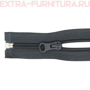 Молния Спираль разъемная дл. 80см, Т5, цв.312 темно-серый LOGO