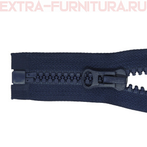 Молния Трактор Т8 1 замок 75см, цв.330 синий темный, LOGO