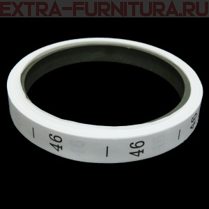 Размерник р-р 46, цв. белый, рул. 300 шт.