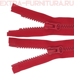 Молния Трактор Т8 2 замка 85см, цв.148 красный, LOGO