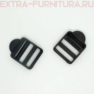 Рамка 3-х щелевая 25мм, цв. черный (уп.1000 шт)