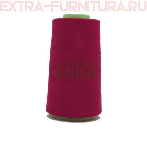 Нитки GALAKTIKA  40/2 п/э  4000 ярдов, цв.118 красный темный