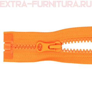 Молния Трактор Т5 1 замок 60см, цв.157 оранжевый, LOGO