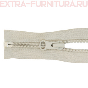 Молния Спираль разъемная дл. 45см, Т5, цв.310 св.серый LOGO