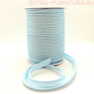 Кант атласный 12 мм, 72 ярда, цв. 040 голубой ЕВРО