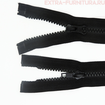 Молния Трактор Т5 2 замка 110 см, цв.322 черный  