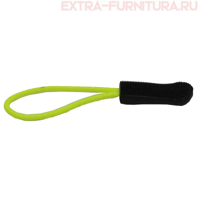 Пуллер со шнуром, цв.229+322 лимонный/черный, уп.1000шт.