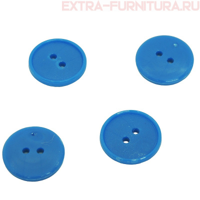 Пуговицы 17/2 светло-синий, ПС-2, "Шагрень" упаковка 1000 шт.