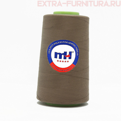 Нитки МН 40/2 п/э  5000 ярдов №484 коричневый